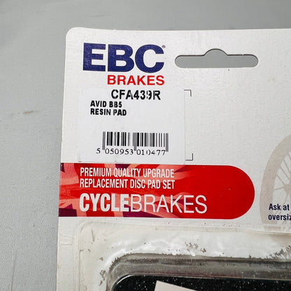 Ebc Avid Bbs Bicycle Cycle Bike Brake Pad Red