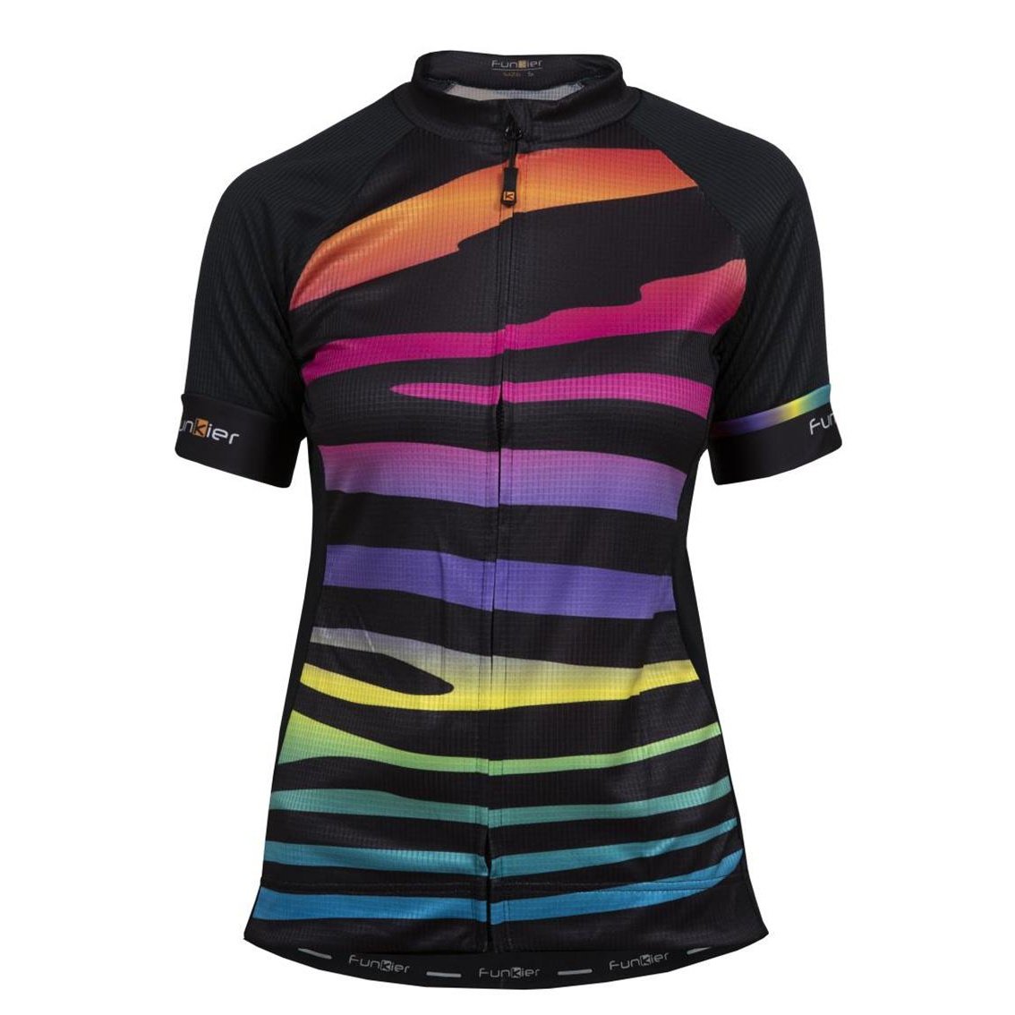 FUNKIER Baiano Women-s Rainbow/Black Jersey - Large