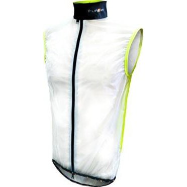 FUNKIER PINARELLO Pro Wind Vest - White, Large, 100% Polyester