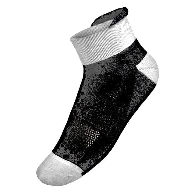 FUNKIER Volpiano Socks - Black/White, Size 35-38