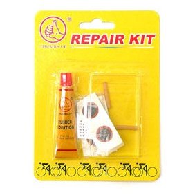 FixIt DIY Repair Kit Cold Patches, Rubber Solution, Rasp