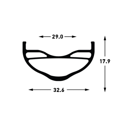 Stans Flow EX3 27.5 Rear Wheel - Shimano MS