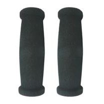 Foam Grip 125mm Black Pair - Sealed Bag, PVC Inner