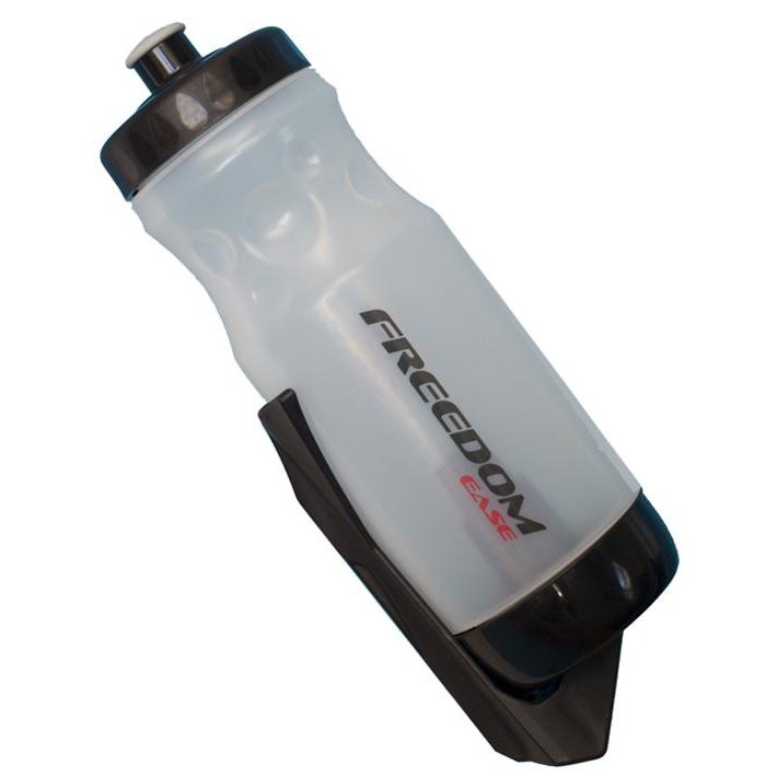 Freedom Cycle System EASE Round Bottle with Mounting Pin - Translucent Black Lid