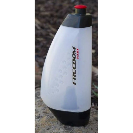 Freedom Cycle System Fast Aero Bottle - Translucent with Black Lid