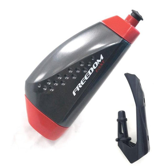 Freedom Cycle System Fast Aero Bottle with Mounting Pin - Black/Red