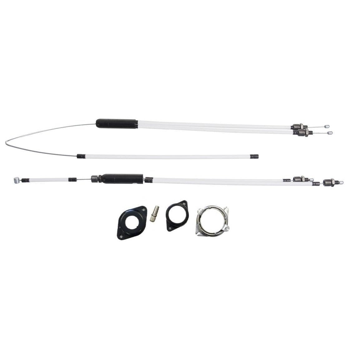 GYRO ROTOR Complete Set, 25.4mm Diameter, White Cables, Upper/Lower Le ...