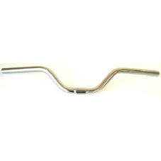 HANDLEBAR 25.4mm CP SILVER - 62cm Wide, 90mm Rise