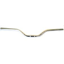 HANDLEBAR 25.4mm CP SILVER - 64cm Wide, 70mm Rise