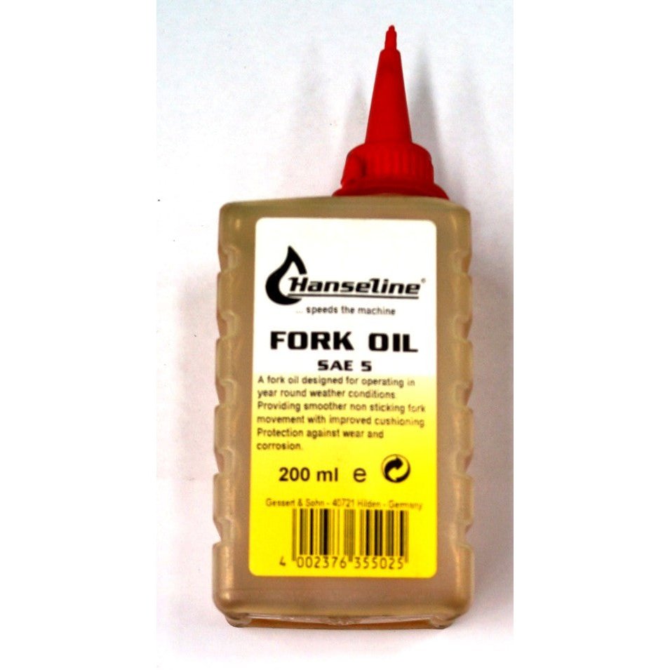 Hanseline Fork Oil SAE5 - 200ml Suspension Lubricant