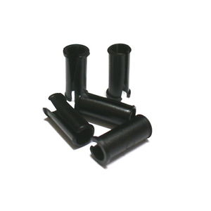 Housing Hose Guide Clips - 5.8mm x 18.8mm 5 pcs - Frame Loop Accessories, Black