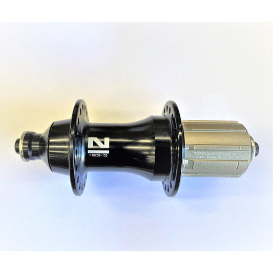 Hub, Novatec 8/11 Speed Q/R Black 36H HYBRID 135mm OLD A2 body with 8/9/10 spacer included