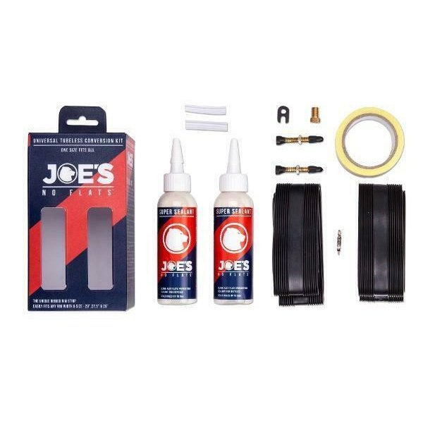 JOES NO-FLATS Universal Tubeless Conversion Kit suitable for 26/27.5/29"" inch