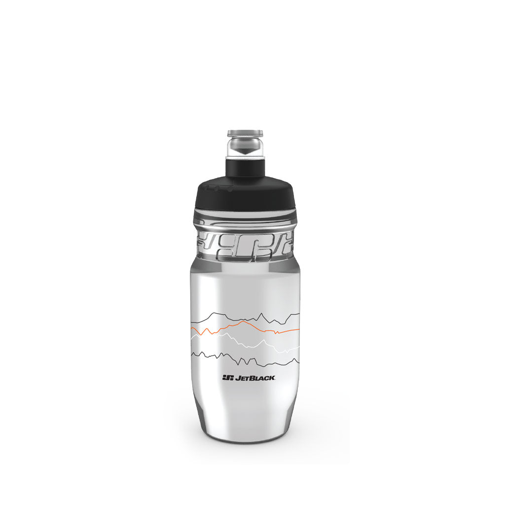 JetBlack Icon 600ml Bottle - Clear Black Lid