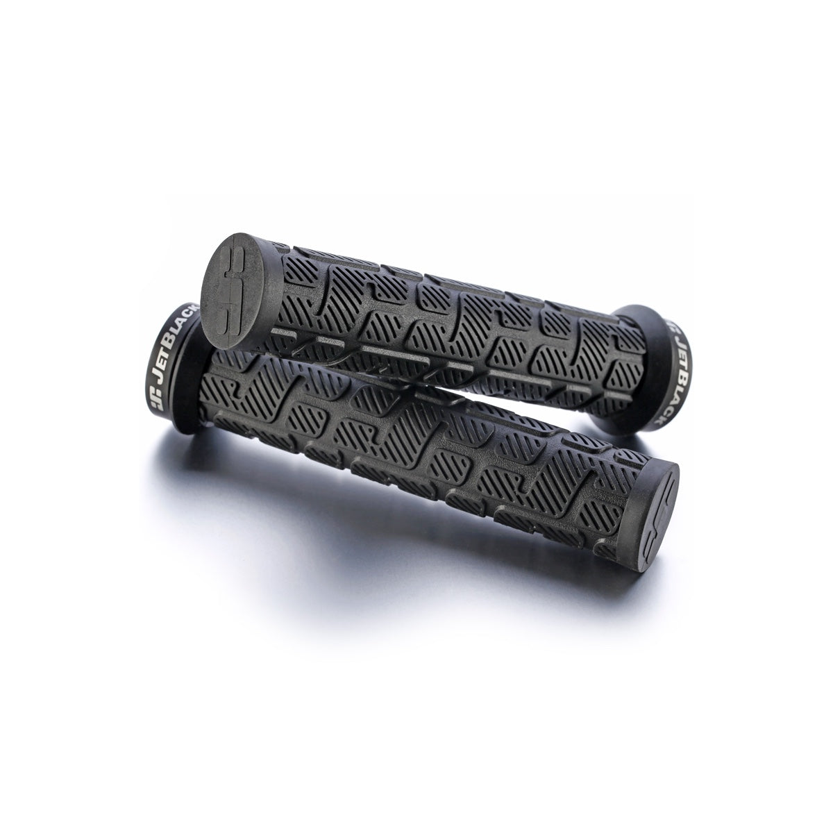 JetBlack RIP Lock On Grips - Black, Single Sided