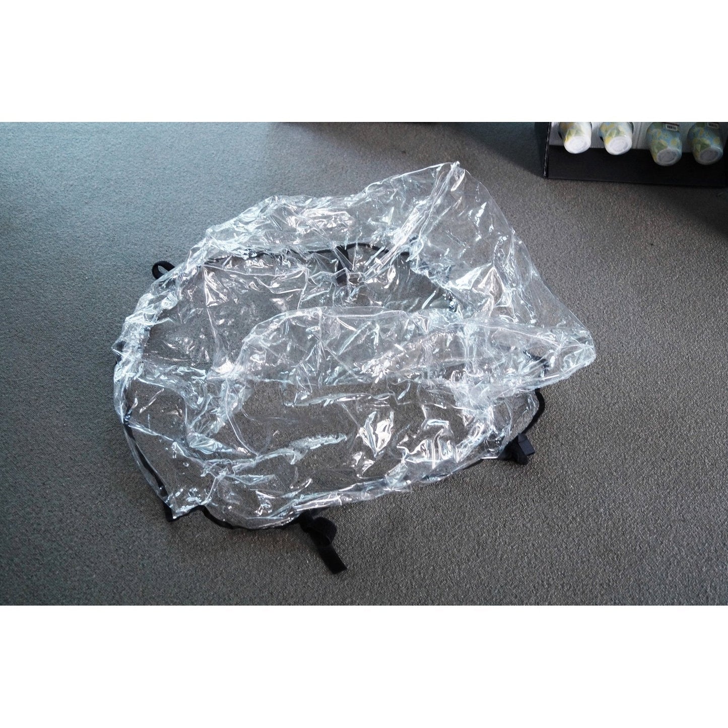 K9 Waterproof Bicycle Trailer Cover - Clear, 55cm x 74cm x 55cm