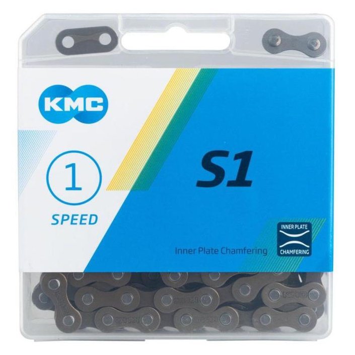 KMC S1 112L Brown Bike Chain - 1/2" x 1/8"