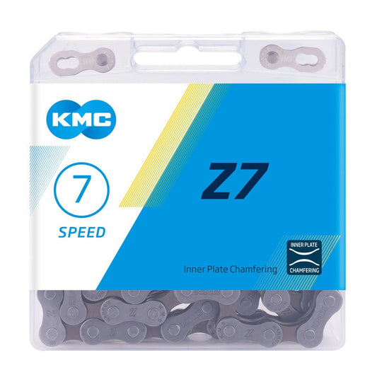 KMC Z7 6-8 Speed Chain - 116L Silver