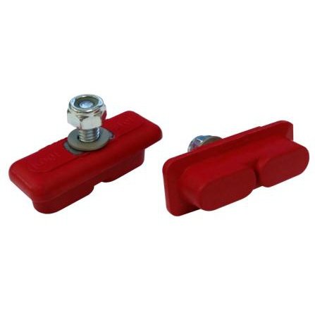 Kool Stop Continental Composite Brake Pads - Red