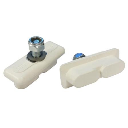 Kool Stop Continental Composite Brake Pads - White