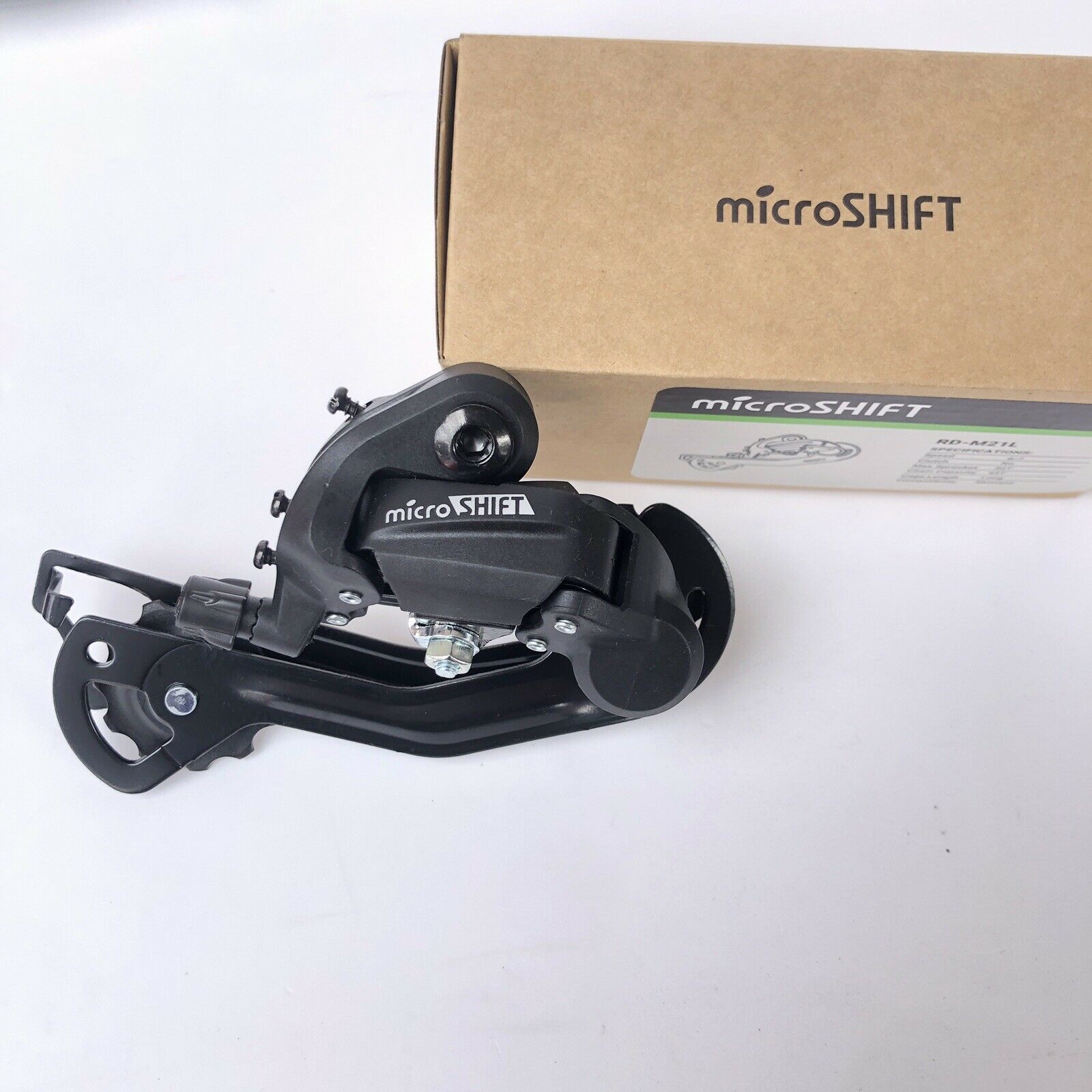 MICROSHIFT Rear Derailleur - M21 MTB - 2/3 x 6/7 Speed - Long Cage - 13-30T