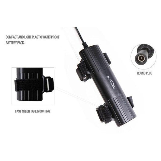 Magicshine MJ-6102B Replacement Battery Pack for MJ Series Round Pin Lights - 7.2V/5.2AH