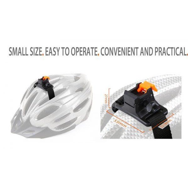 Magicshine Monte 1400 Helmet Mount - Secure and Easy to Install