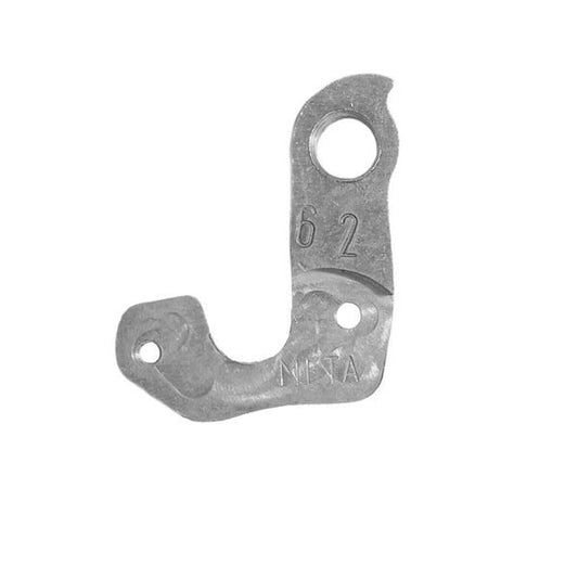 Meta CNC BMC Derailleur Hanger 62 - Aviation Aluminum, CNC Machined, Silver