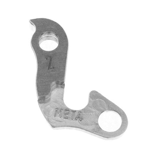 Meta CNC Marin Derailleur Hanger - Model 2, 6061 T651 Aluminum, CNC Machined