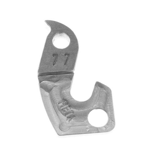 Meta CNC Merida CNC Derailleur Hanger - Model 77, 6061 T651 Aluminum, Silver