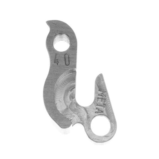 Meta CNC Model 40 CNC Derailleur Hanger - 6061 T651 Aluminum, Silver, Intense, IBIS