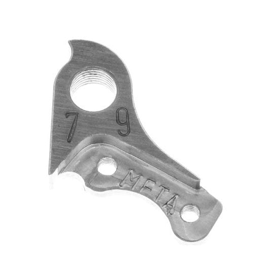 Meta CNC NORCO 79 CNC Derailleur Hanger - 6061 T651 Aluminum, Silver