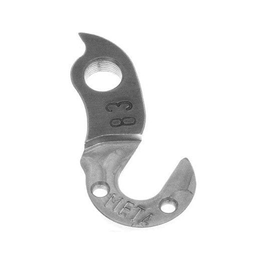 Meta CNC Redline Derailleur Hanger - Model 83, 6061 T651 Aluminum, CNC Machined