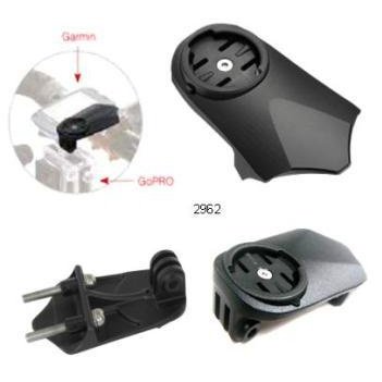 MrControl Garmin GoPro Mount for Hbar Stem - Black