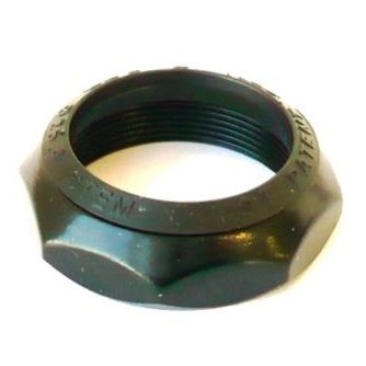 NO-1328B Lock Nut 22.2mm - Black
