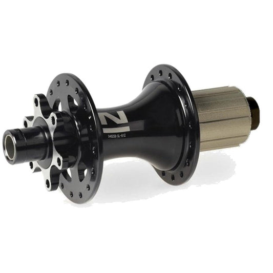 NOVATEC HUB 8-11Spd. 6 Bolt Disc. 142mm OLD.12mm Thru. Sealed Bearings. 32H, Steel Cassette Body