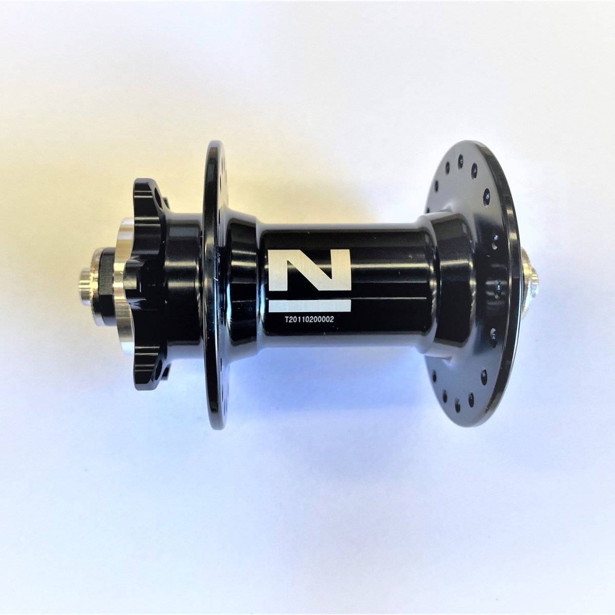 Novatec Front Disc Hub - Black 36H Sealed Bearing QR