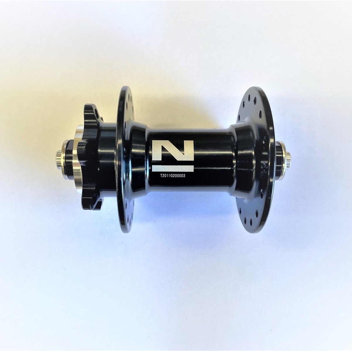 Novatec Front Hub 32H Sealed Bearing 6 Bolt Disc QR Black Alloy - 100m ...