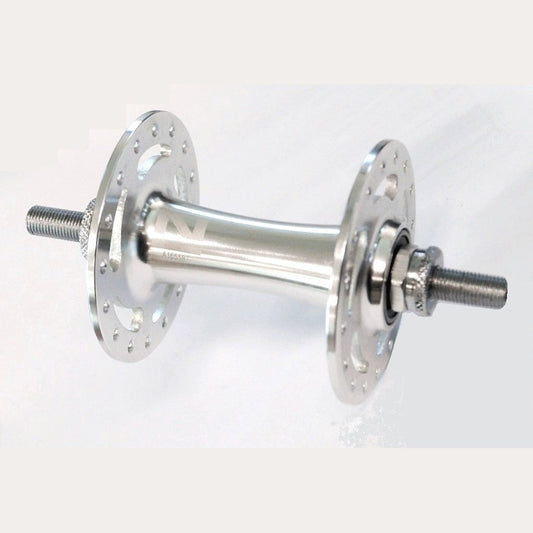 Novatec HUB Front, Nutted, Sealed, Track, Novotec, 32H, 3/8 Axle, 100mm OLD, Alloy SILVER