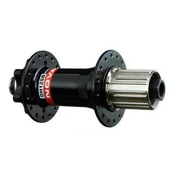 Novatec MTB Rear Hub - 32H, 12mm Thru Axle, 150mm, Black