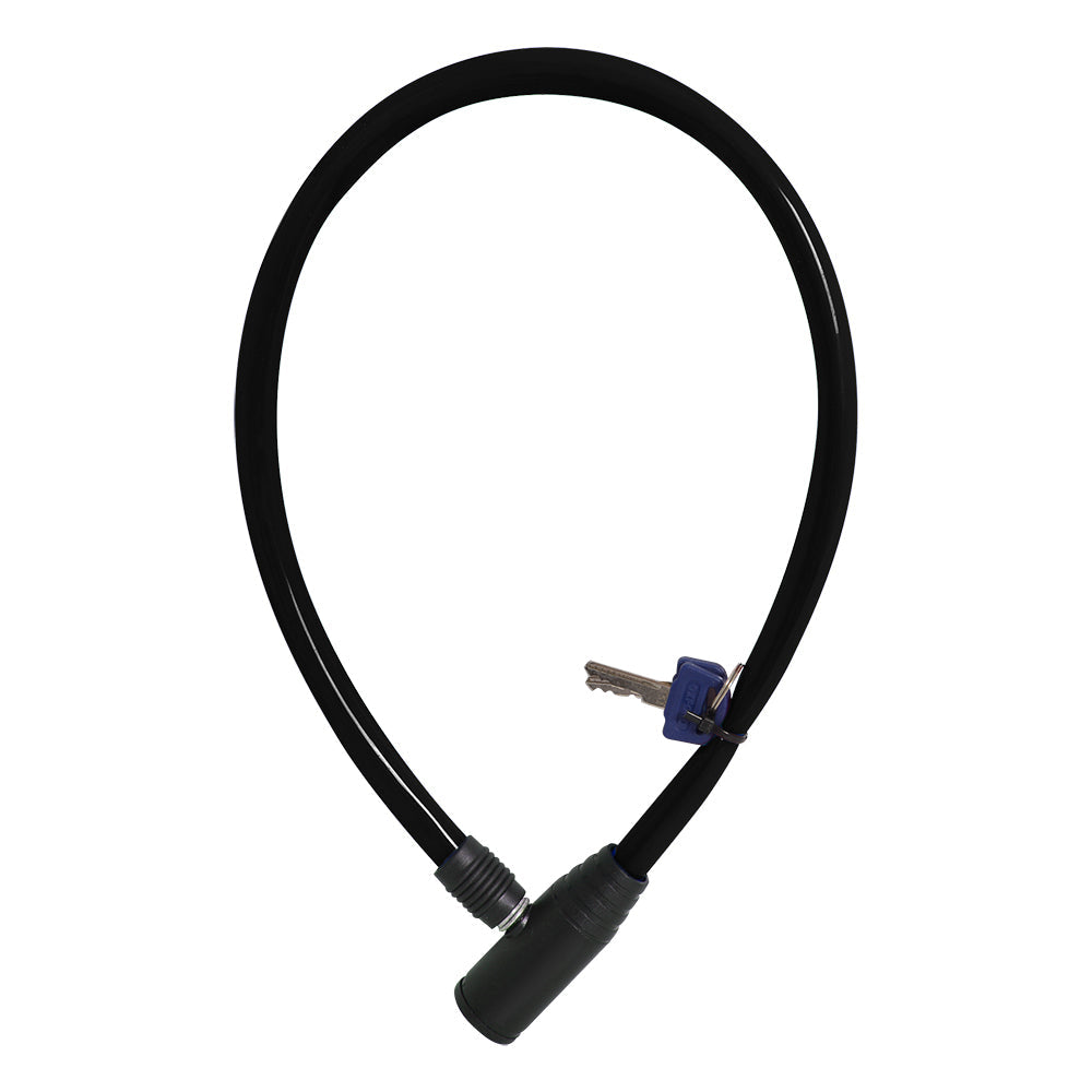 Oxford Hoop4 Cable Lock - 12mm X 600mm, Black