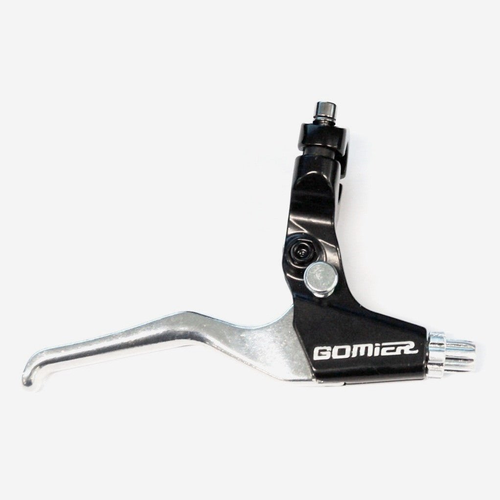 PROMAX Alloy V-Brake Lever with Lock Device - SILVER/BLACK