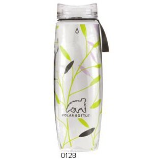 Polar Bottle ERGO Insulated Water Bottle - 650ml/22 oz, Graphic Leaves