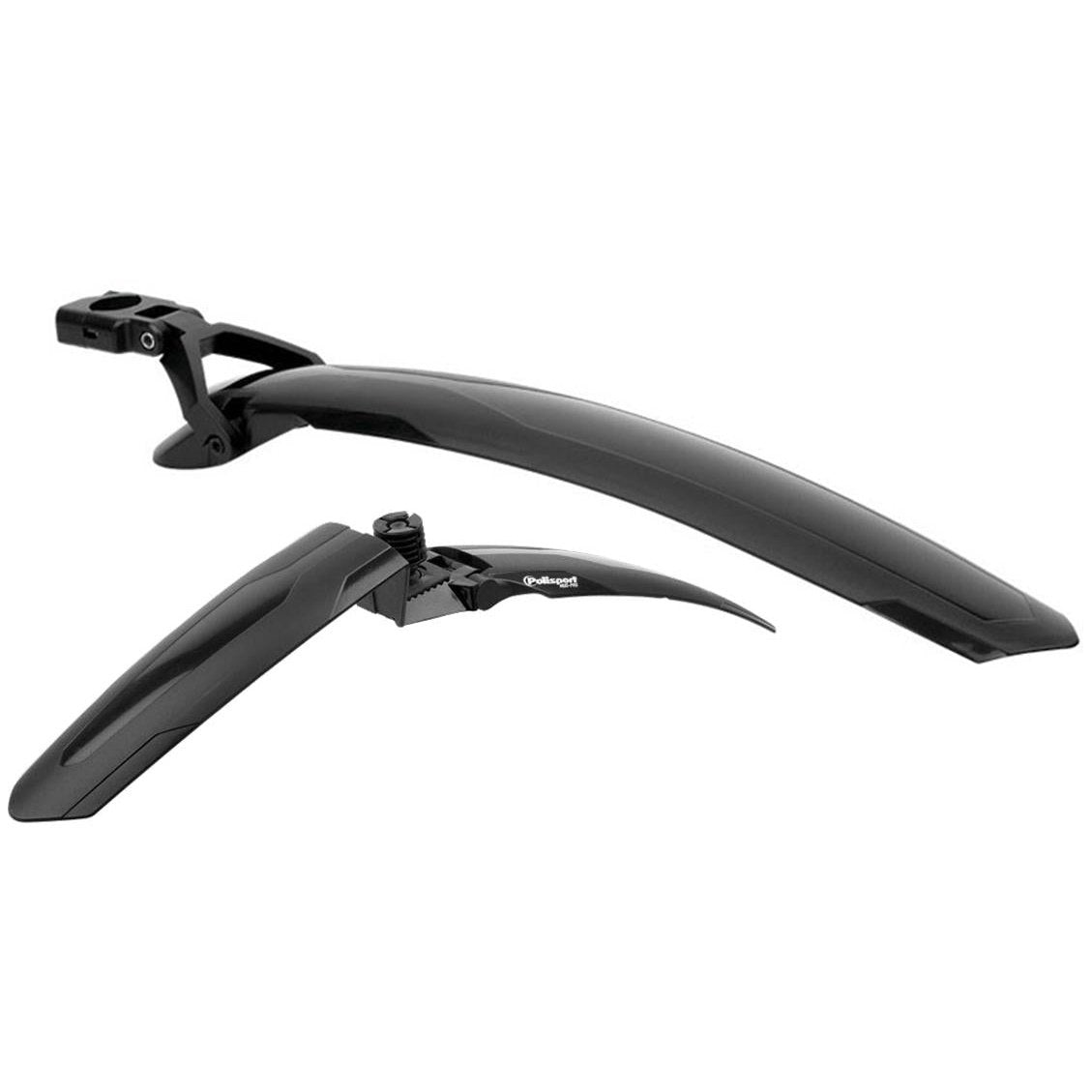 Polisport Mud Pro Mudguard Set - Front & Rear for 26"-29" MTB E-Bikes