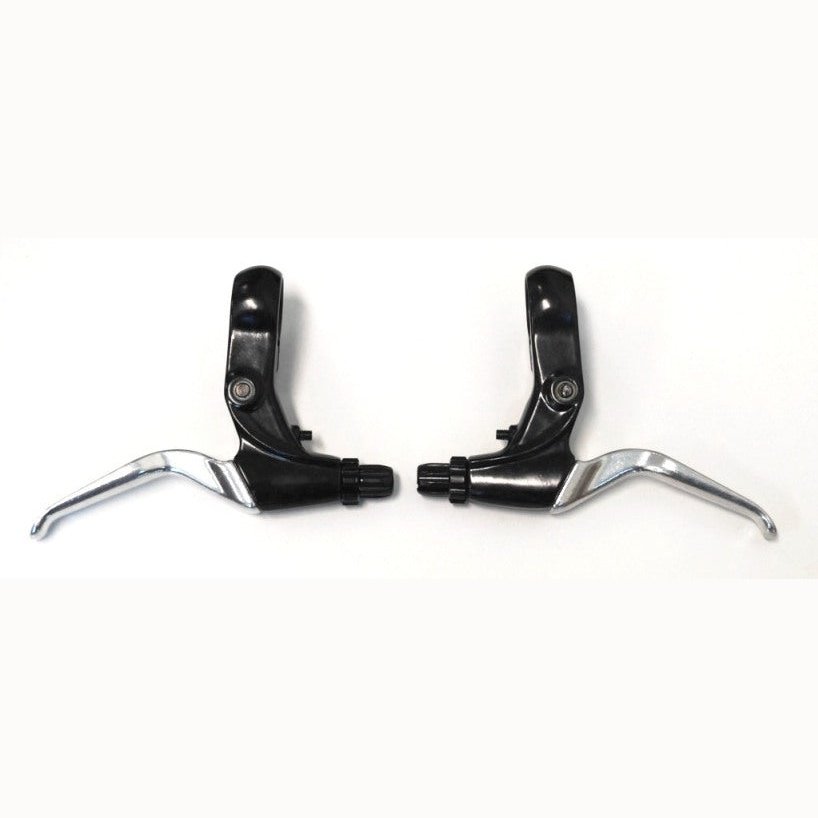 ProMax Alloy U Brake Levers for 16-20" Bikes - BLACK/SILVER