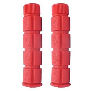 ProSeries Kratton 120mm Rubber Grips - Red