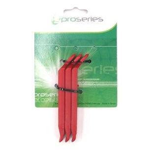 ProSeries Nylon Tyre Levers Set - Red 3 Pack