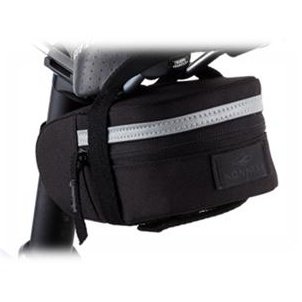 ProSeries Waterproof Saddle Bag with Reflective Strip & Light Loop -