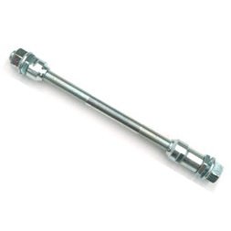 Rear Axle 3/8" x 26T x 185mm with Cone & Nut