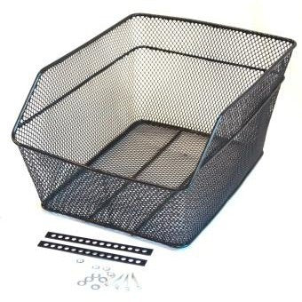 Rear Mesh Basket - Compact & Fixed Fittings, Black